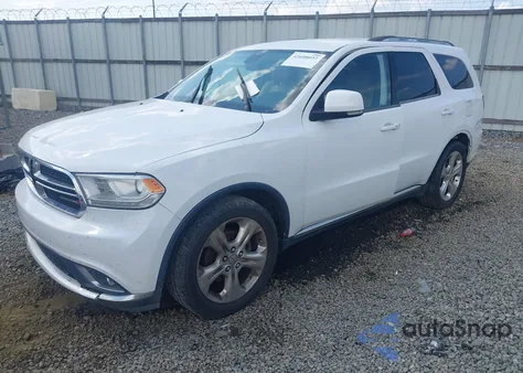 2014 Dodge Durango Limited z USA, uszkodzony, nr VIN 1C4RDHDG2EC374455